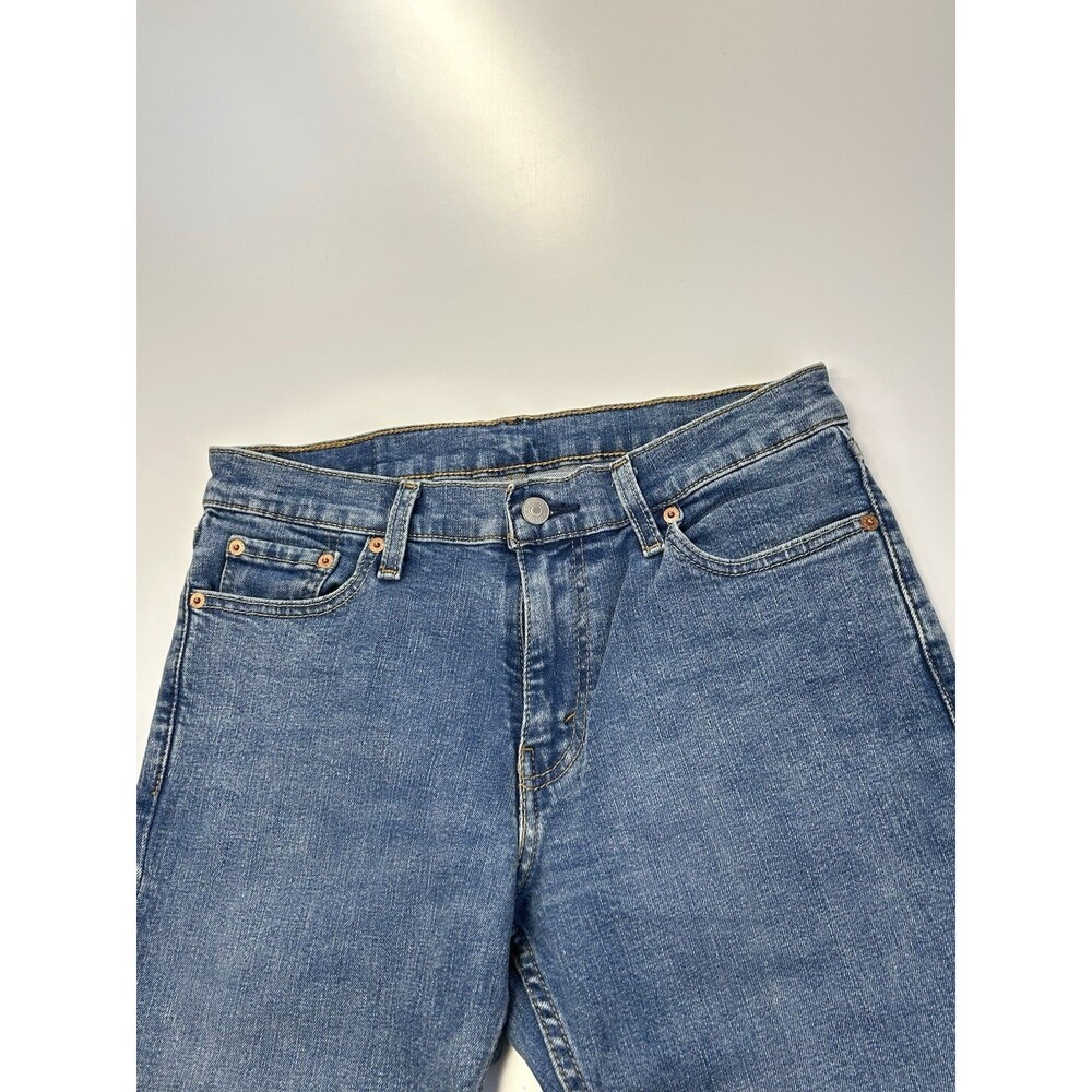LEVIS Premium 511 Denim Blue Jeans 30x30 Pre-Owned - Picture 12 of 14